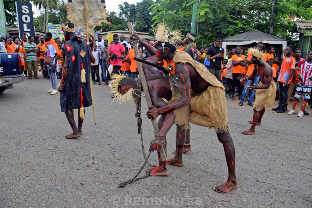 Rrange Friday, Cape Coast festival, slave trading show 